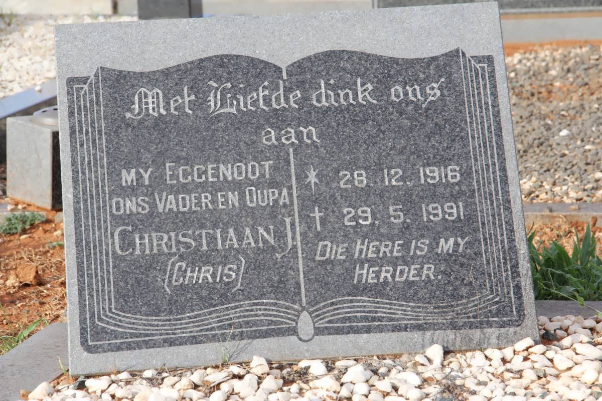 BEKKER Christiaan J. 1916-1991