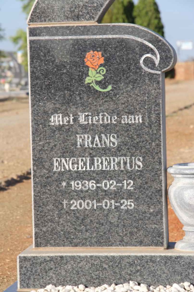 BAILEY Frans Engelbertus 1936-2001