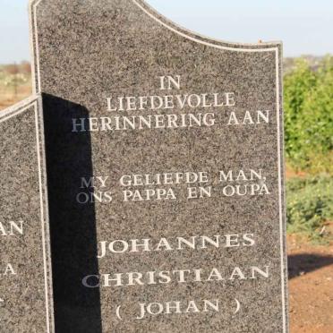 BARNARD Johannes Christiaan 1941-1998