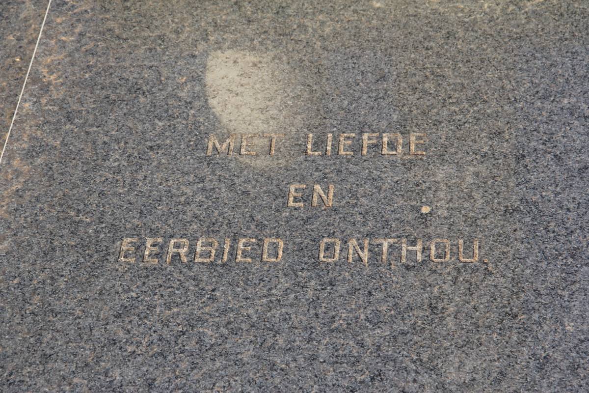 BURGER Willem Petrus 1913-1989 &amp; Susanna Johanna 1904-1993