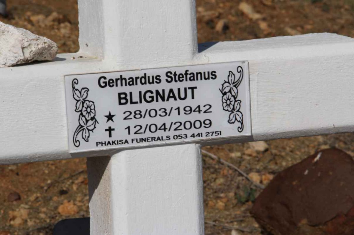 BLIGNAUT Gerhardus Stefanus 1942-2009