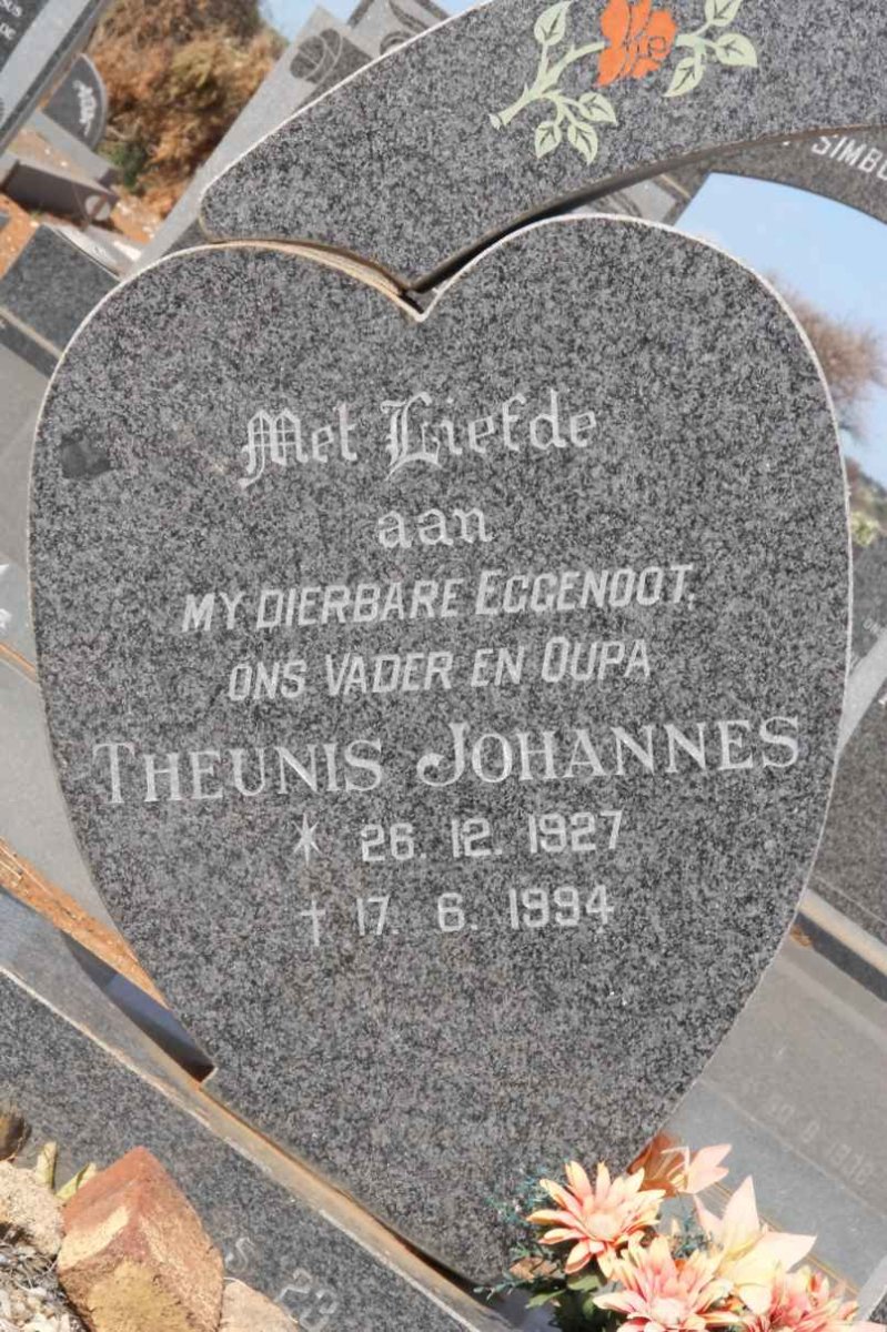 COETZEE Theunis Johannes 1927-1994