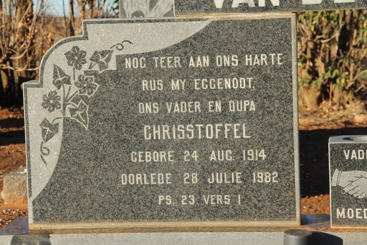 DEVENTER Chrisstoffel, van 1914-1982