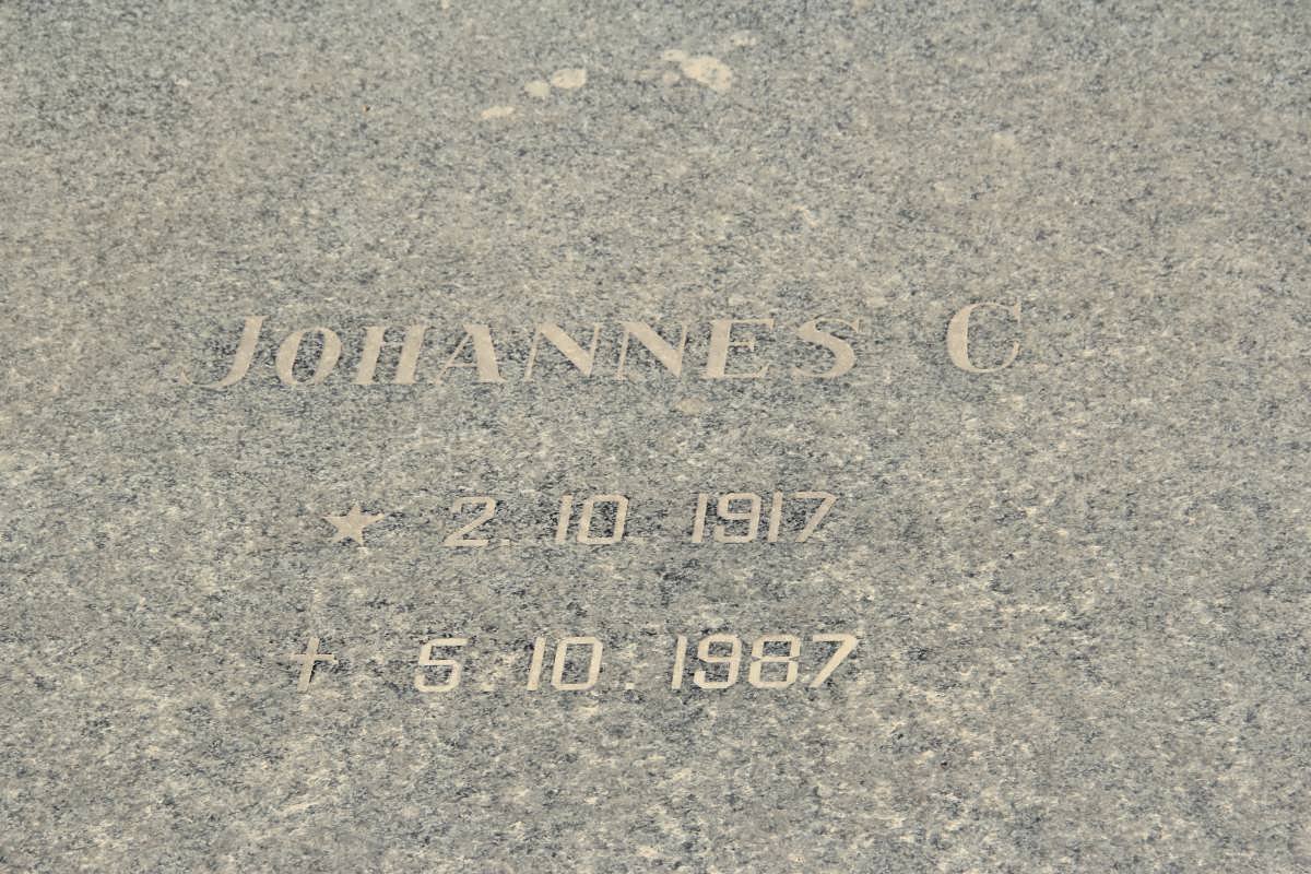 DEVENTER Johannes C., van 1917-1987
