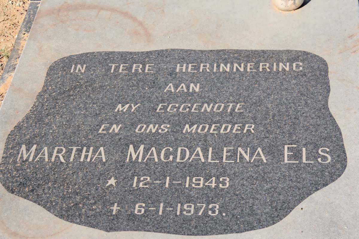 ELS Martha Magdalena 1942-1973