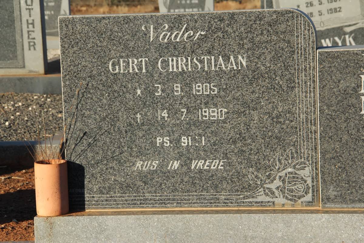 EMMENIS Gert Christiaan 1905-1990