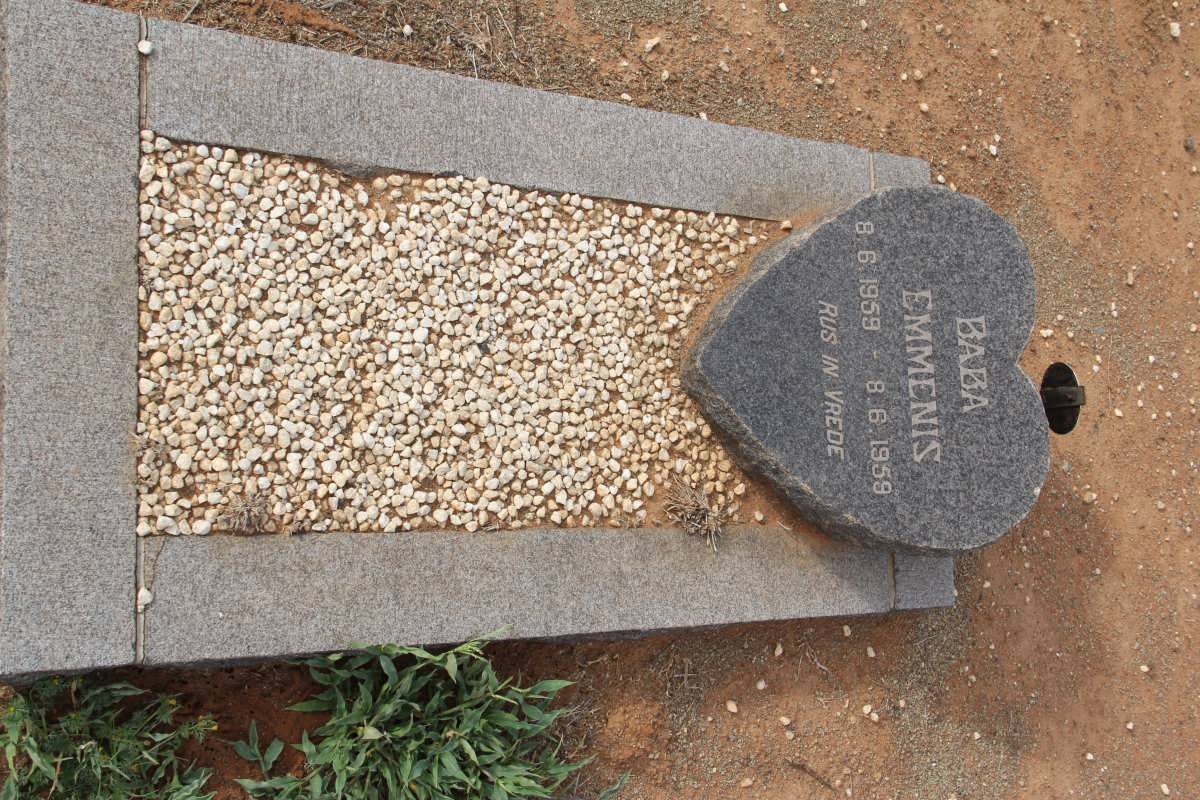 EMMENIS ? 1959-1959