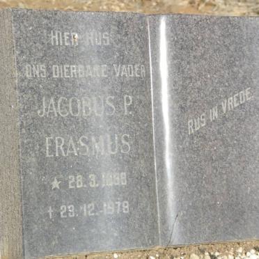 ERASMUS Jacobus P. 1889-1979