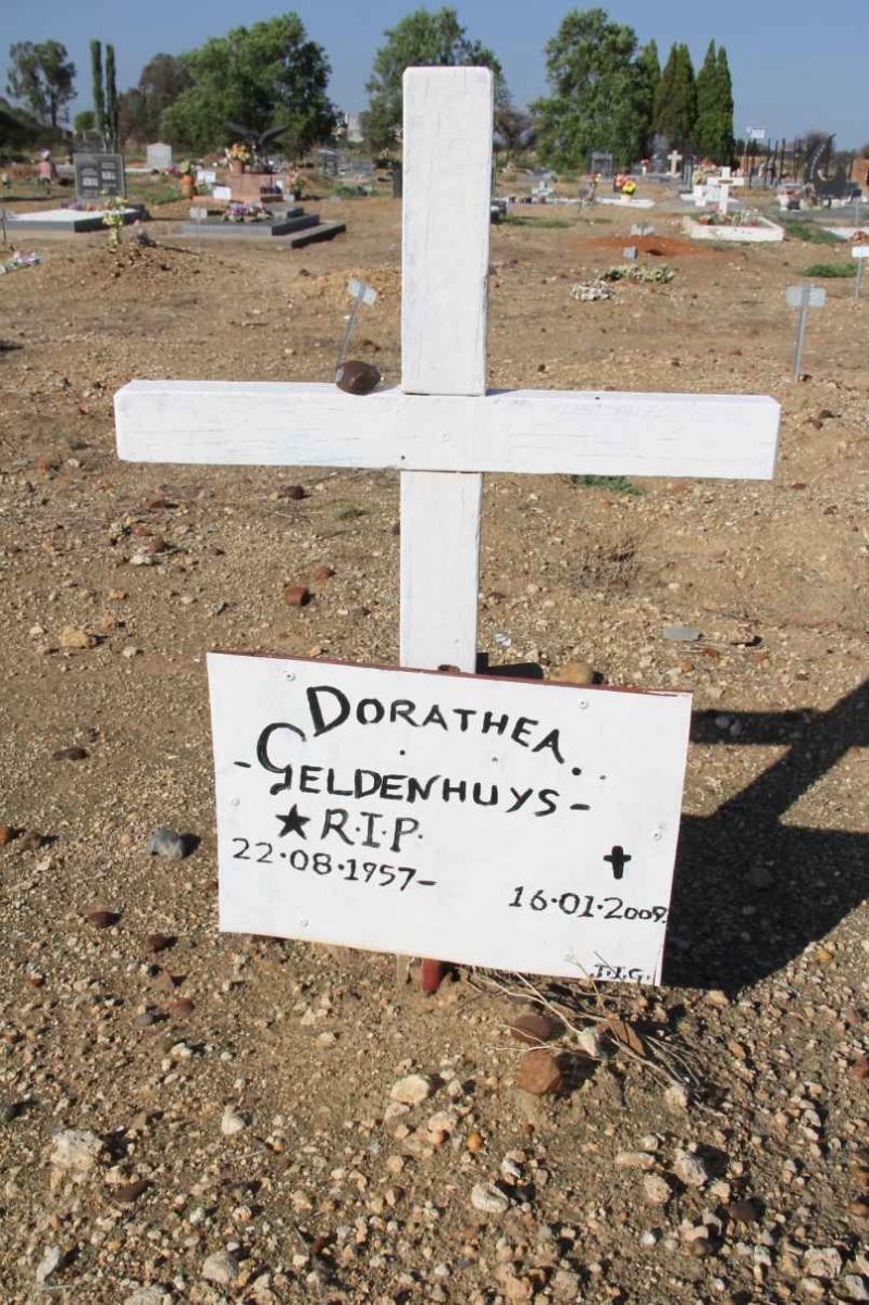 GELDENHUYS Dorathea 1957-2009