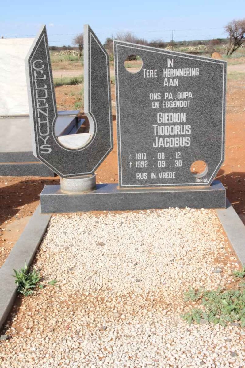 GELDENHUYS Giedion Tiodorus Jacobus 1917-1992