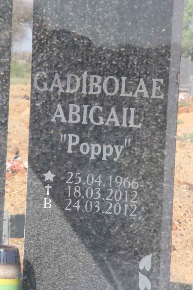HOTTIE Gadibolae Abigail 1966-2012