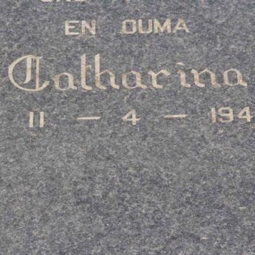 HARMSE Catharina 1945-