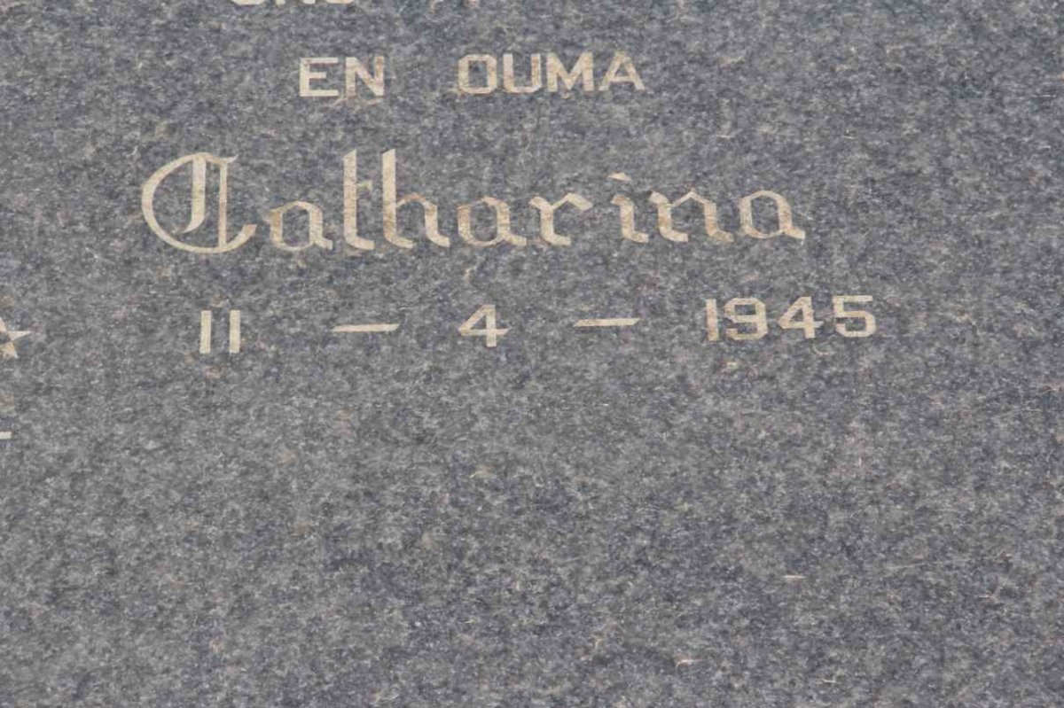 HARMSE Catharina 1945-