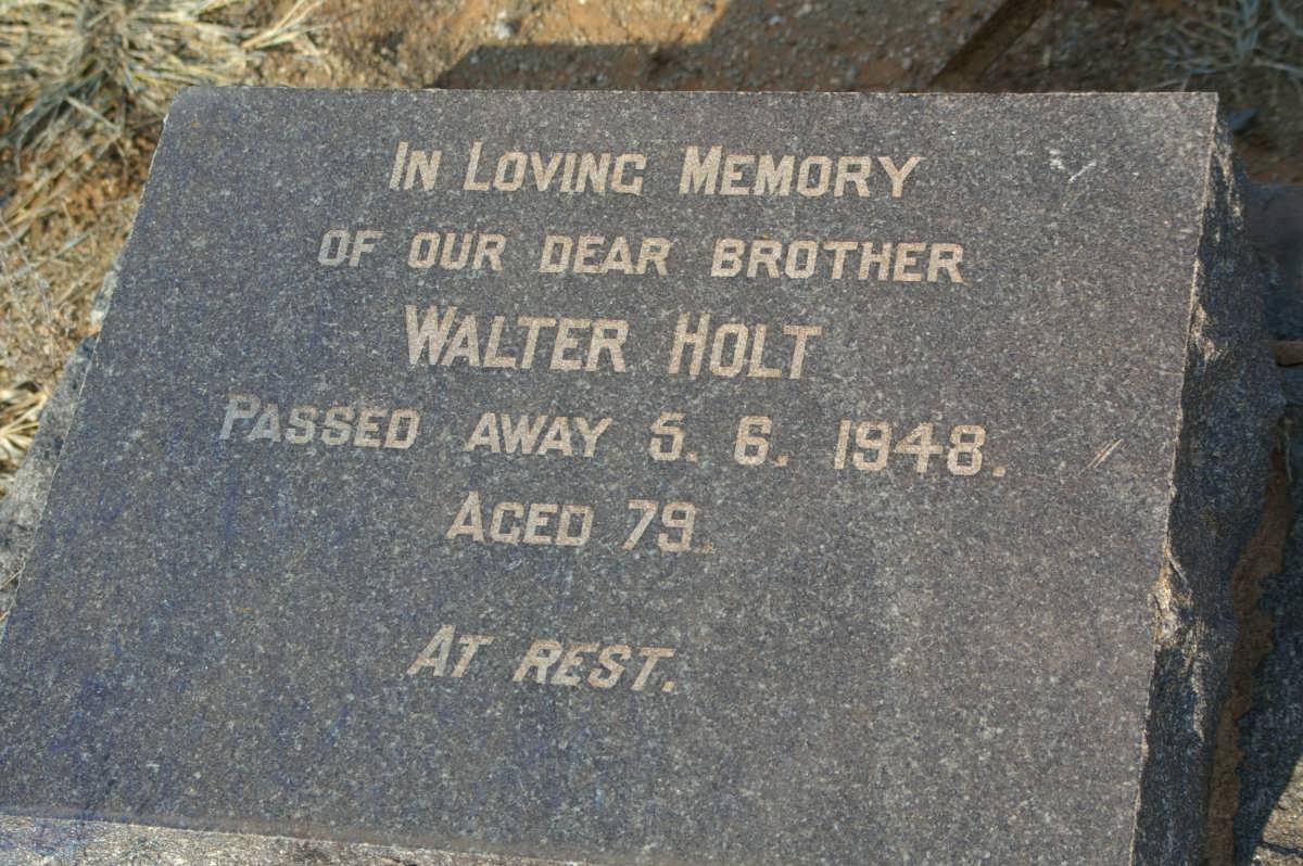 HOLT Walter -1948