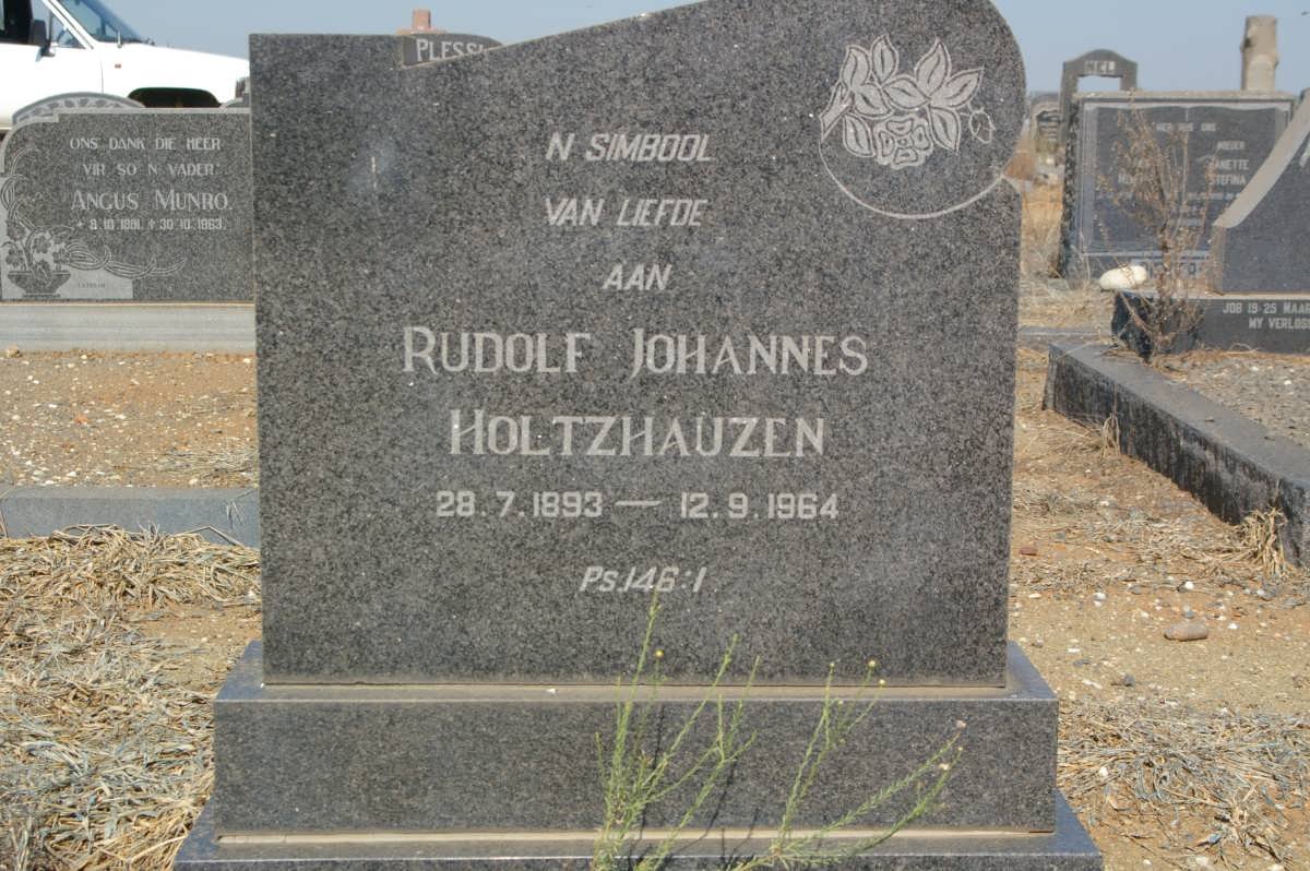HOLTZHAUZEN Rudolf Johannes 1893-1964