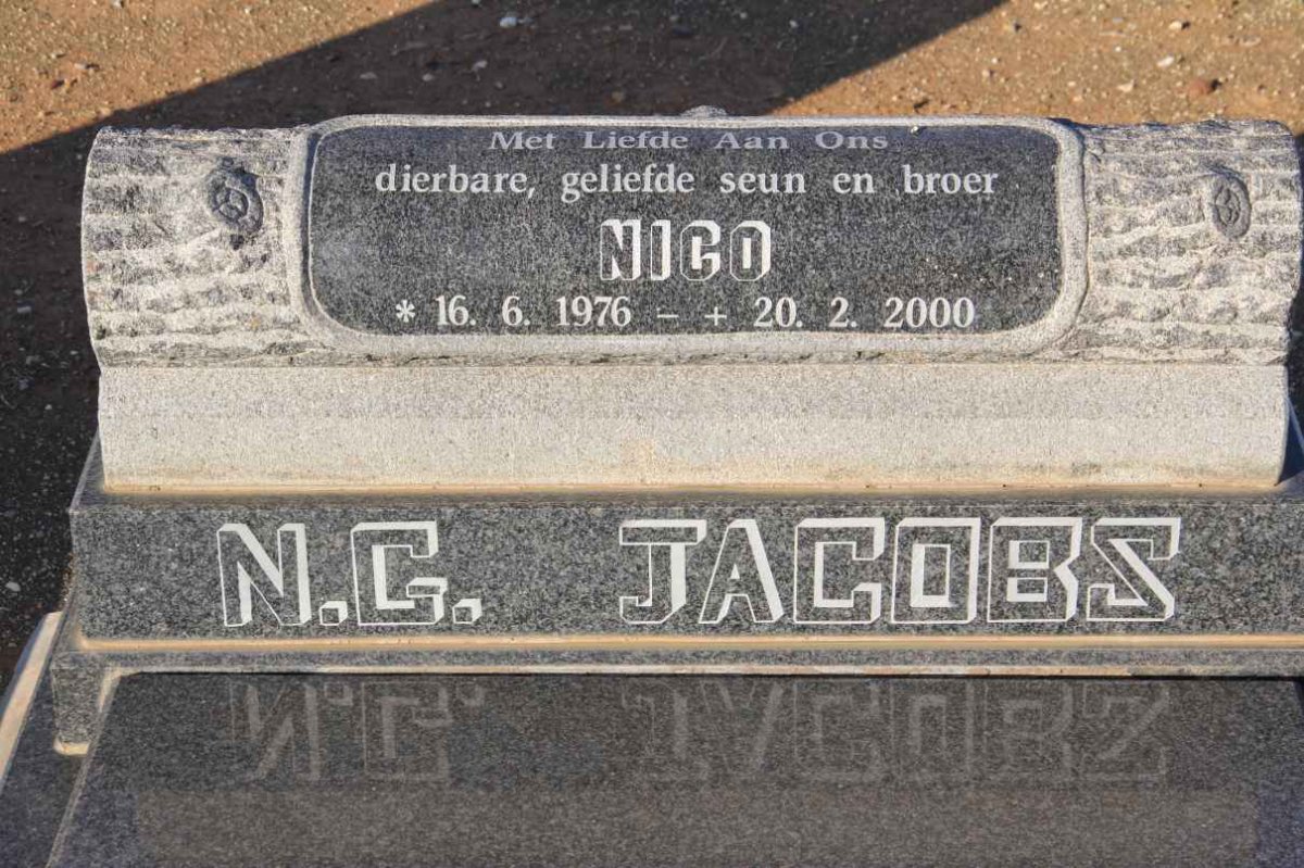 JACOBS N.G. 1976-2000