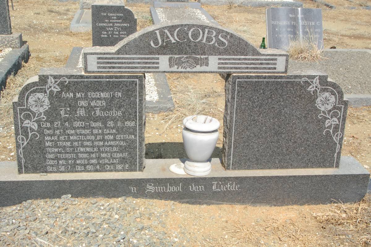 JACOBS L.M. 1903-1968