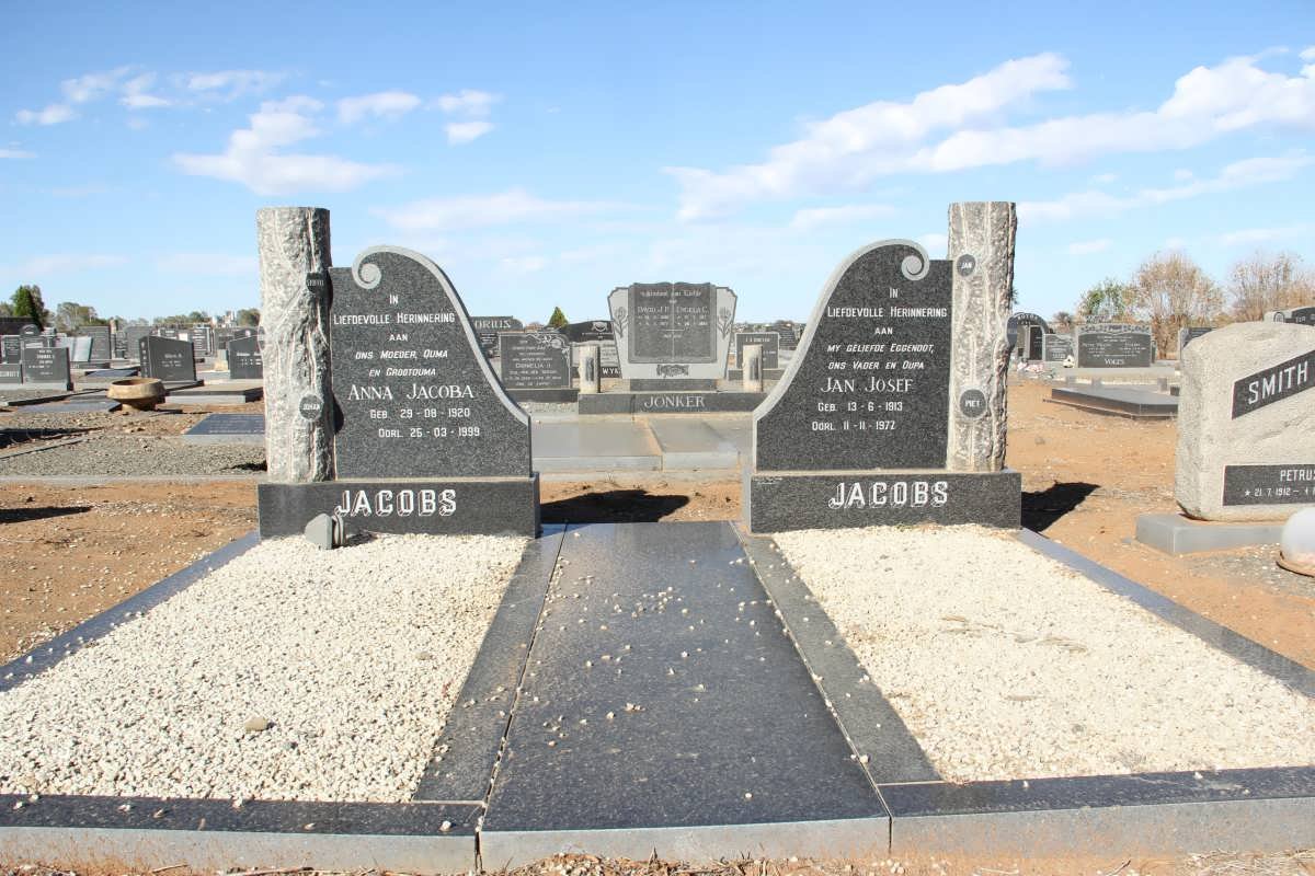 JACOBS Jan Josef 1913-1977 &amp; Anna Jacoba 1920-1999