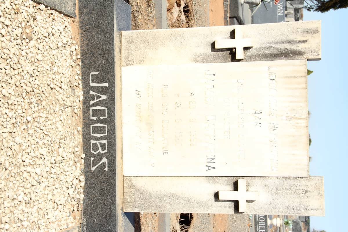 JACOBS Jacoba Catharina 1953-1980