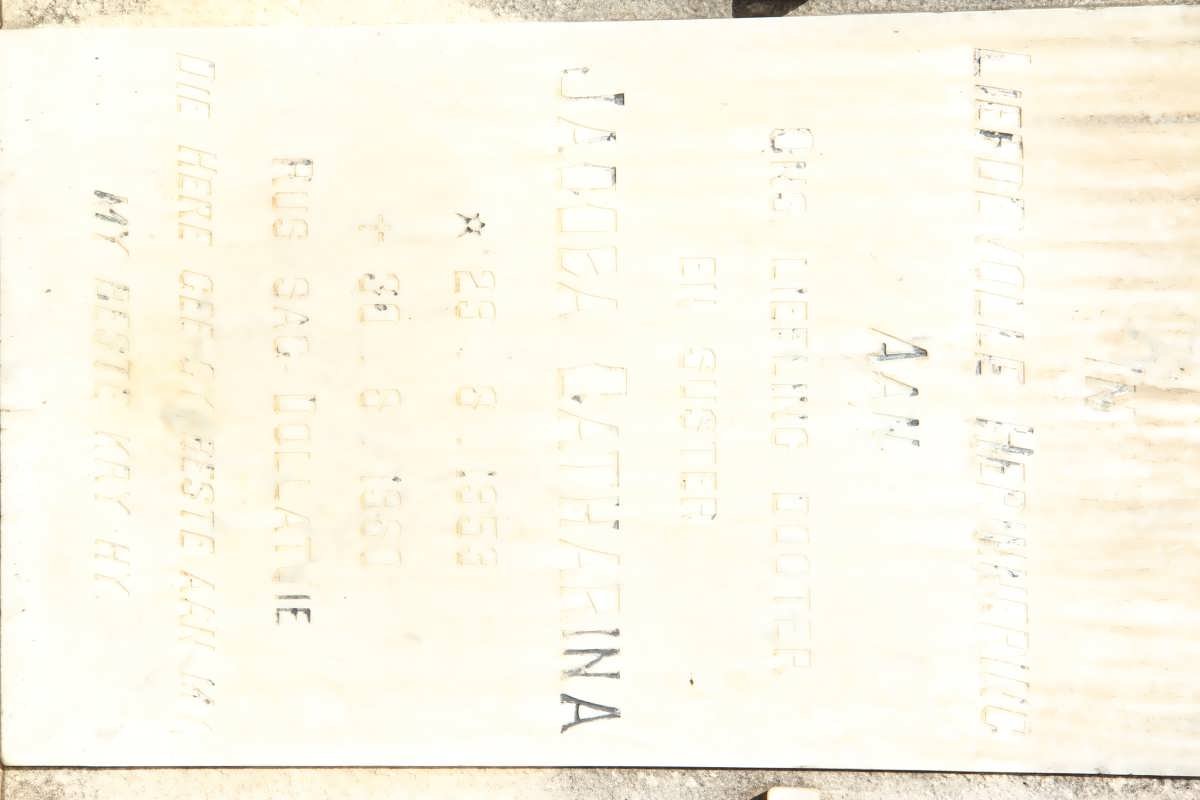 JACOBS Jacoba Catharina 1953-1980