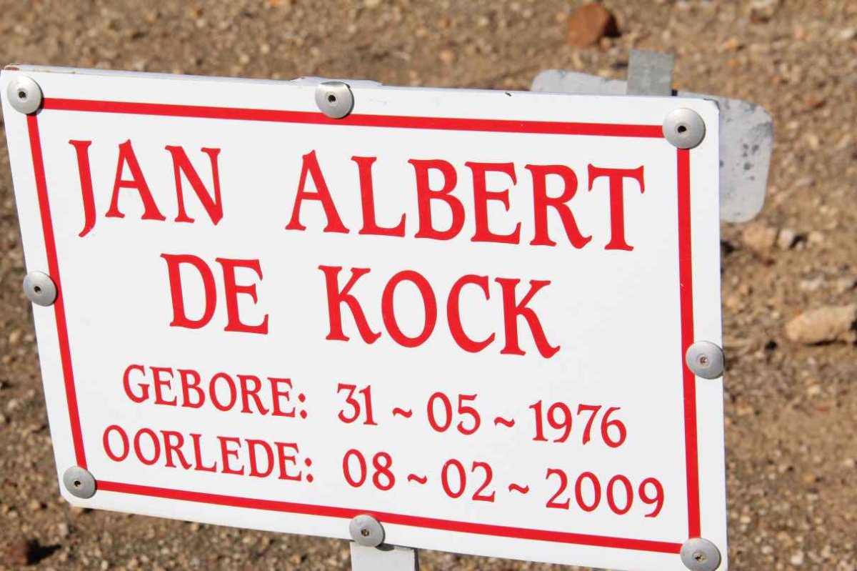 KOCK Jan Albert, de 1976-2009
