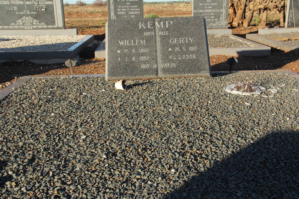 KEMP Willem 1902-1992 &amp; Gerty 1912-2006