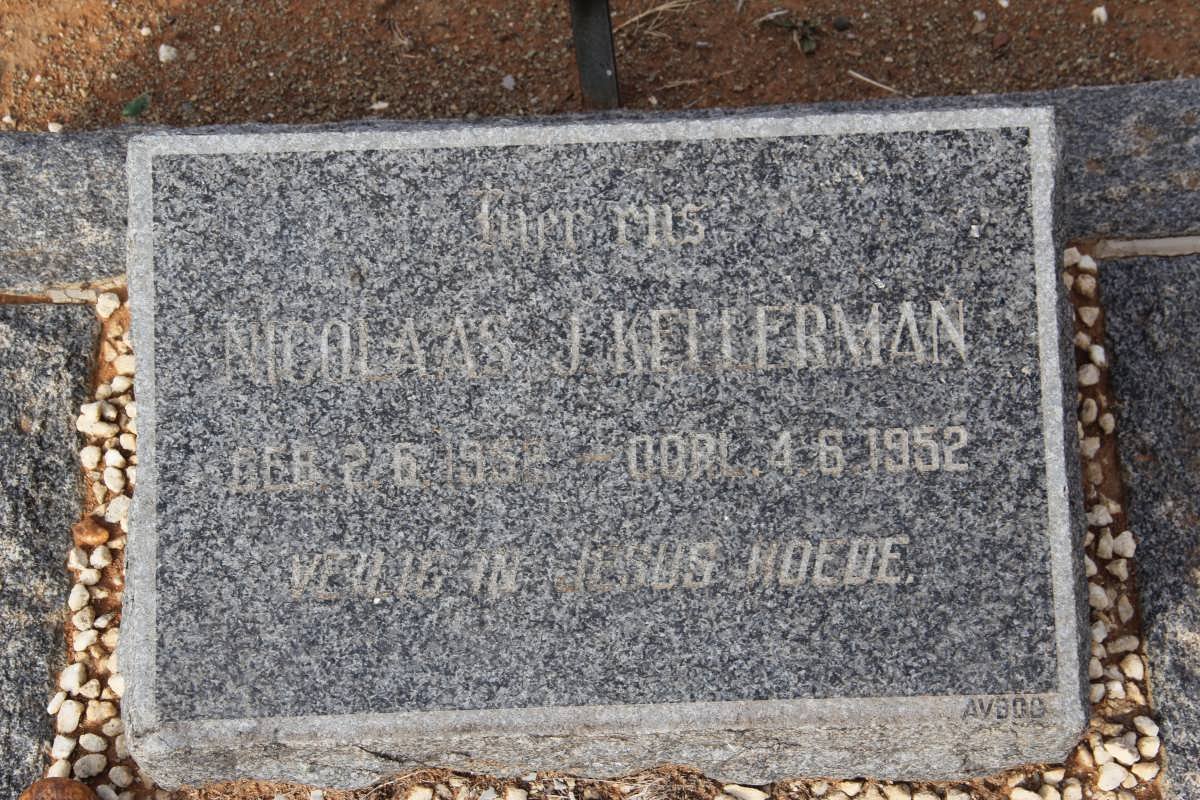 KELLERMAN Nicolaas J. 1952-1952