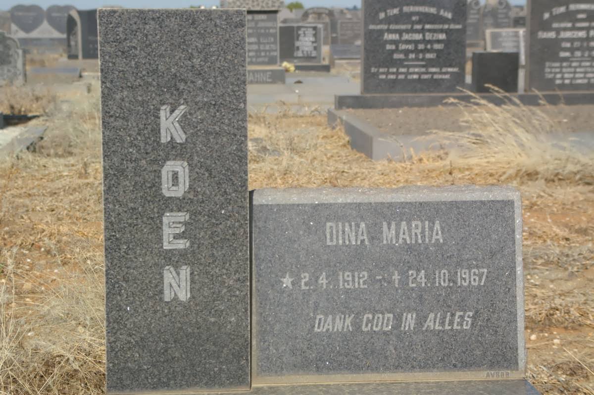 KOEN Dina Maria 1912-1967