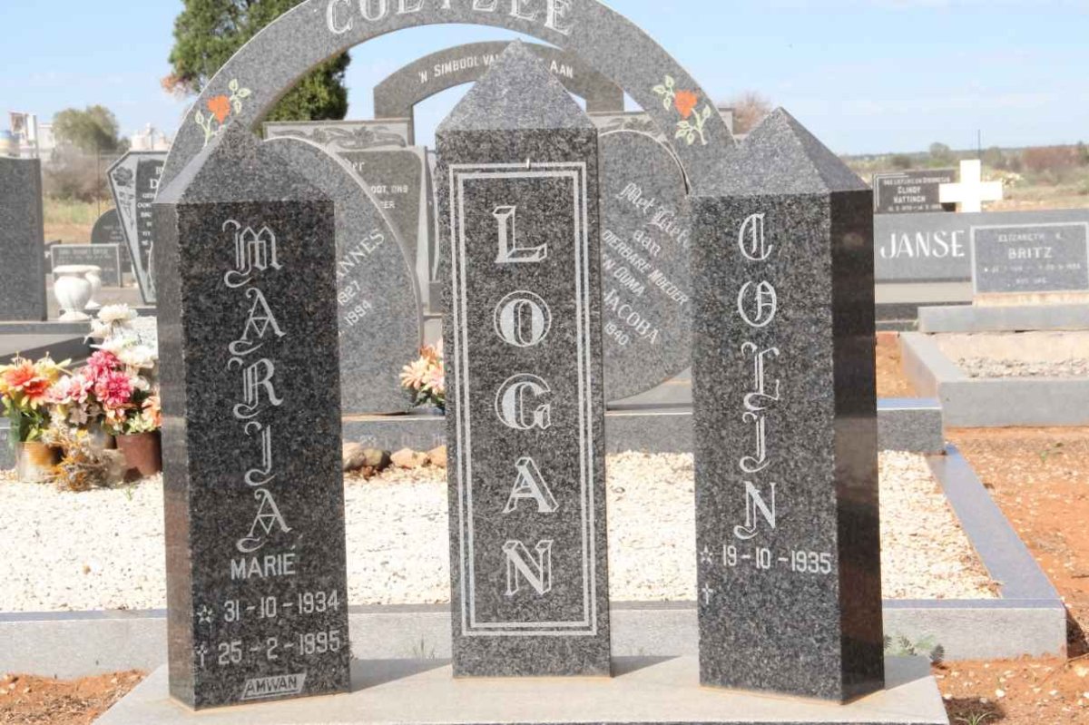 LOGAN Colin 1935- &amp; Maria 1934-1995