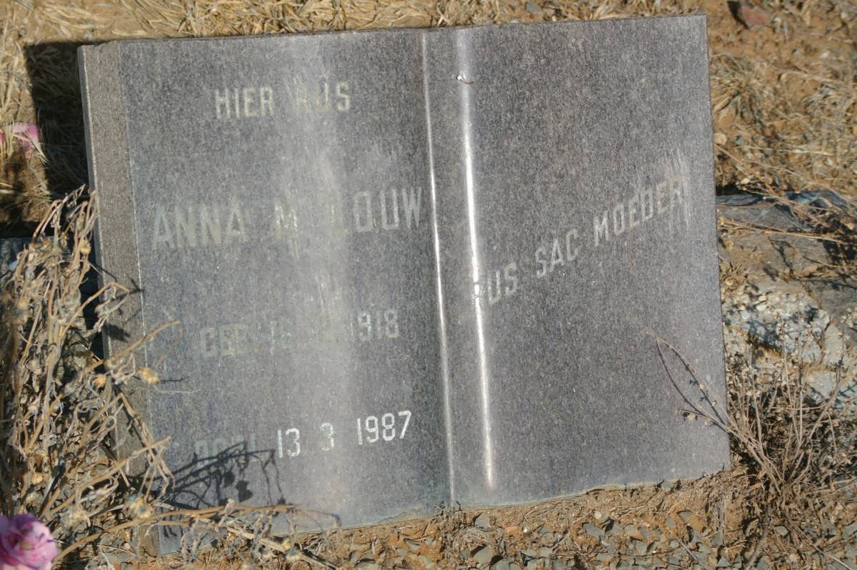 LOUW Anna M. 1918-1987