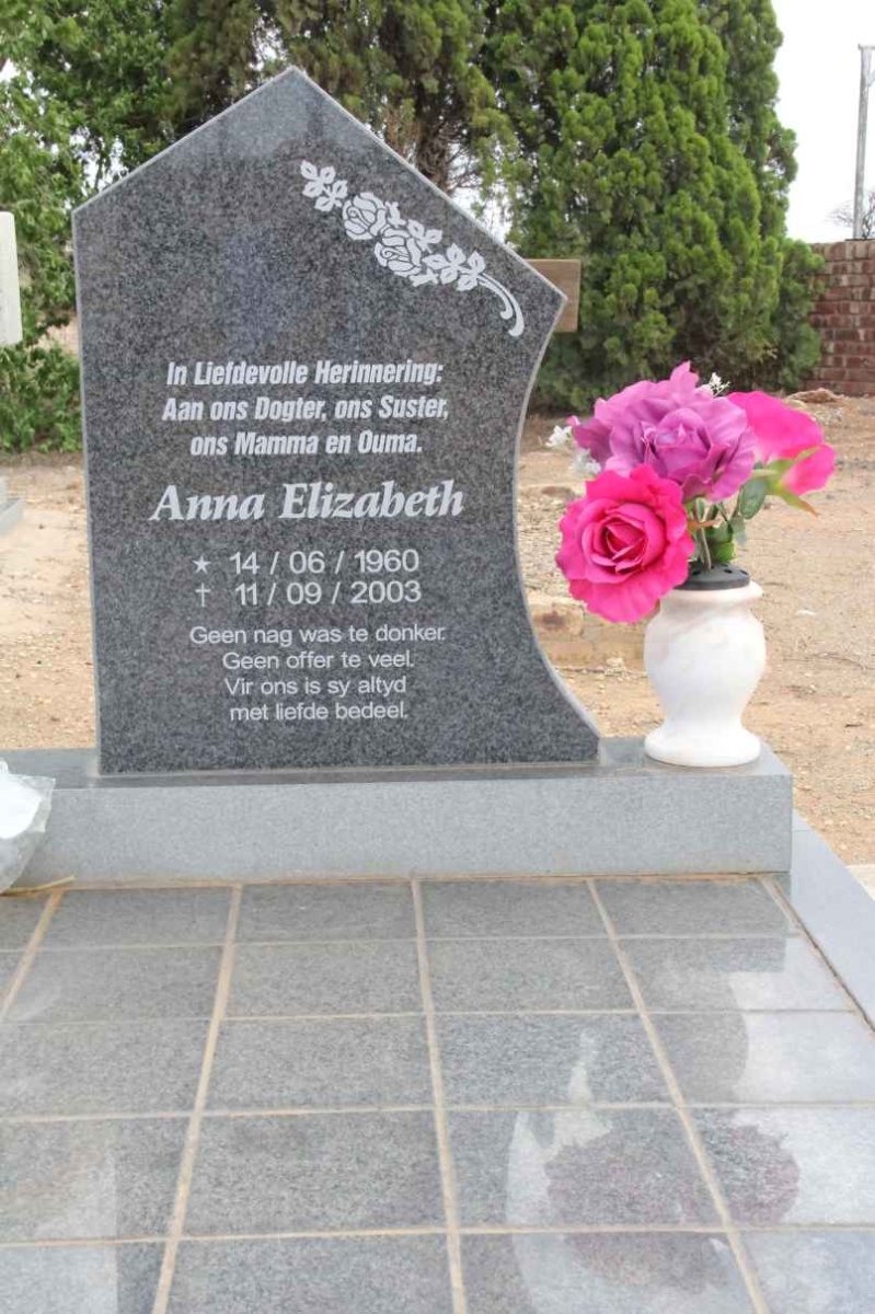 LOUW Anna Elizabeth 1960-2003