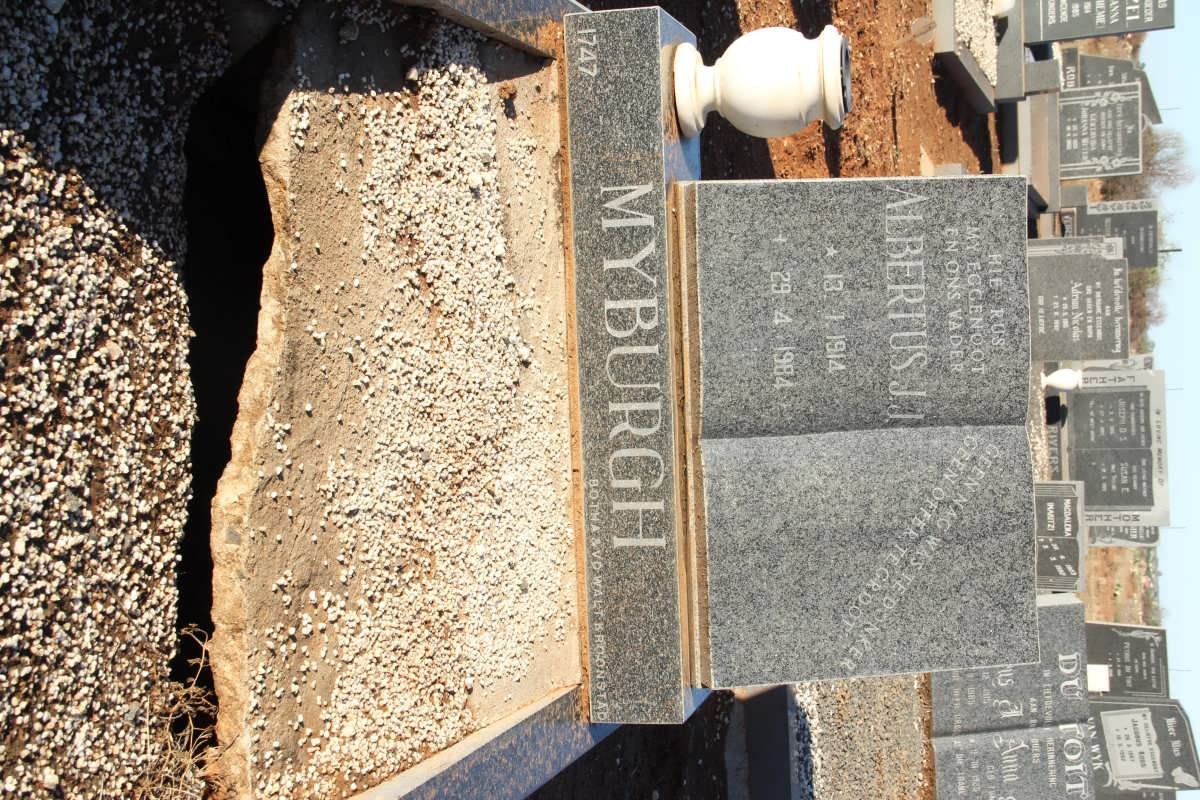 MYBURGH Albertus J.J. 1914-1984