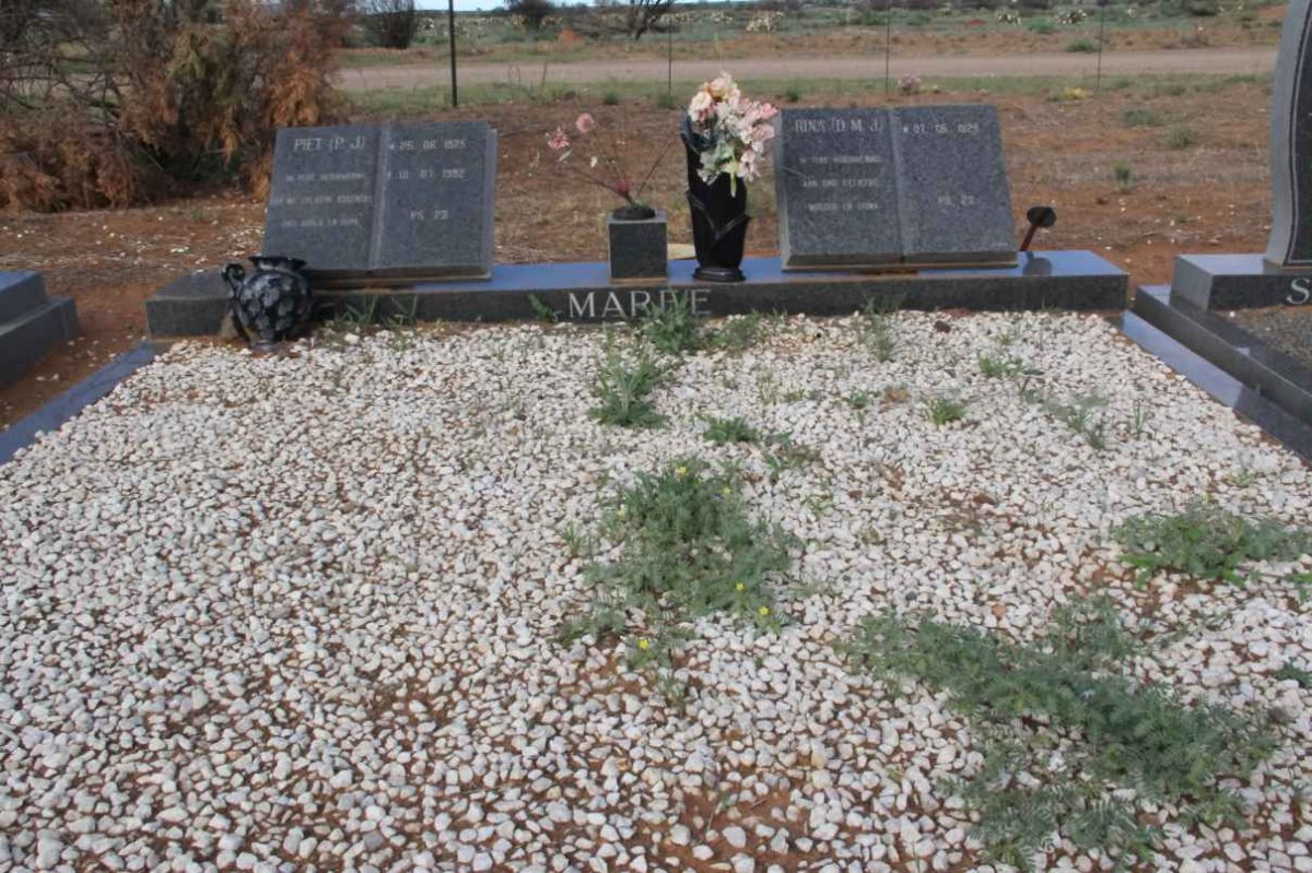 MAREE P.J. 1925-1992 &amp; D.M.J. 1929-
