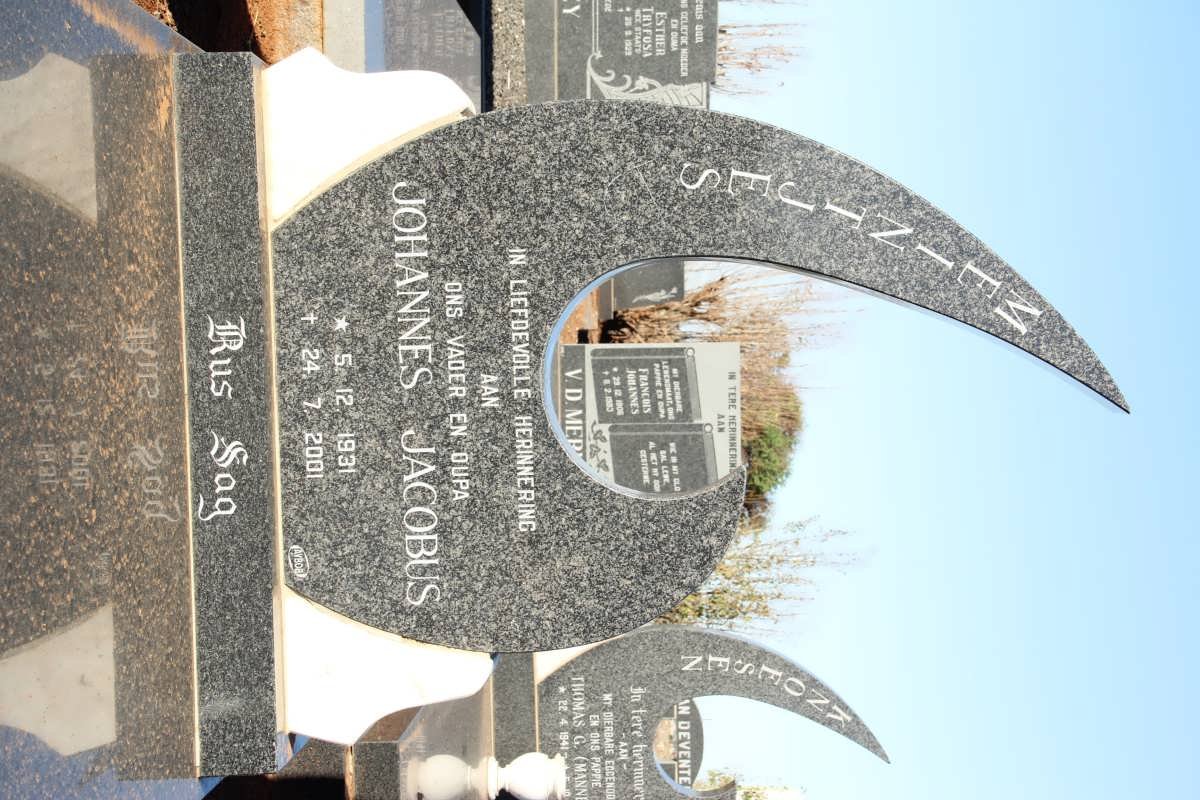 MEINTJES Johannes Jacobus 1931-2001