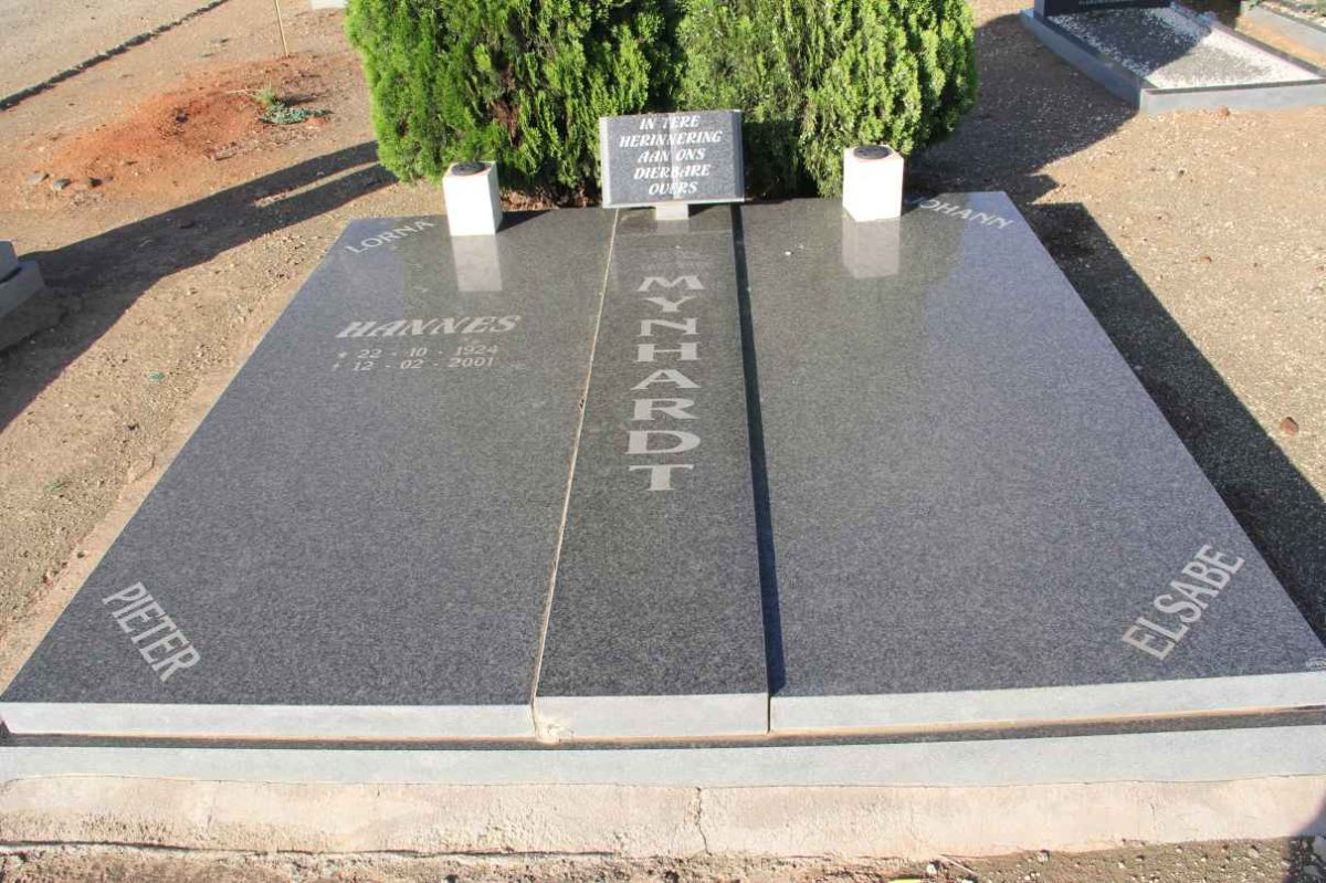 MYNHARDT Hannes 1924-2001