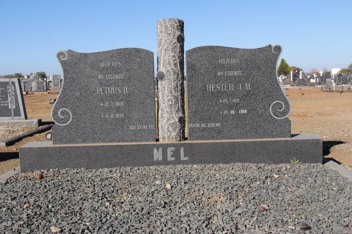 NEL Petrus H. 1908-1972 &amp; Hester J. M. 1913-1998