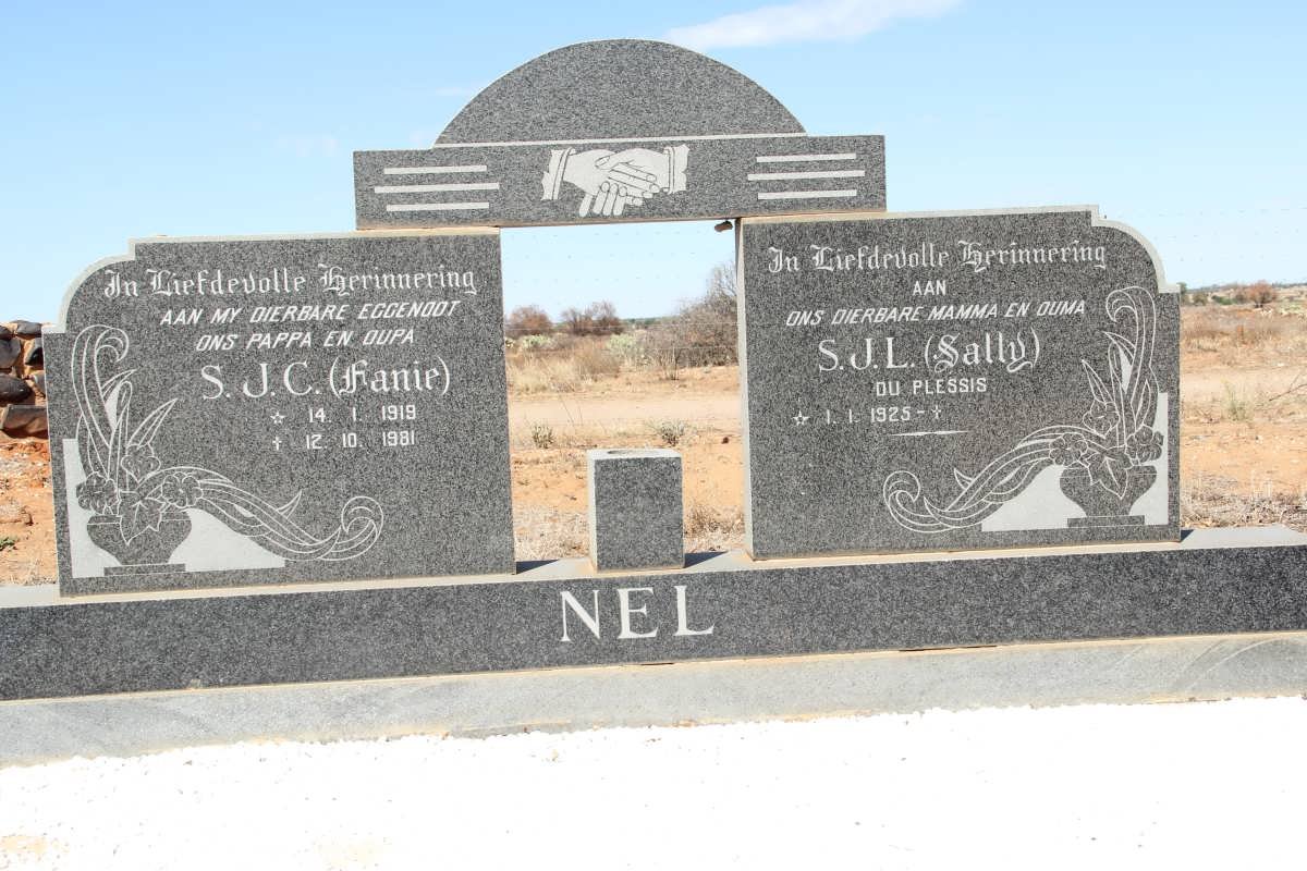 NEL S.J.C. 1919-1981 &amp; S.J.L. du PLESSIS 1925-