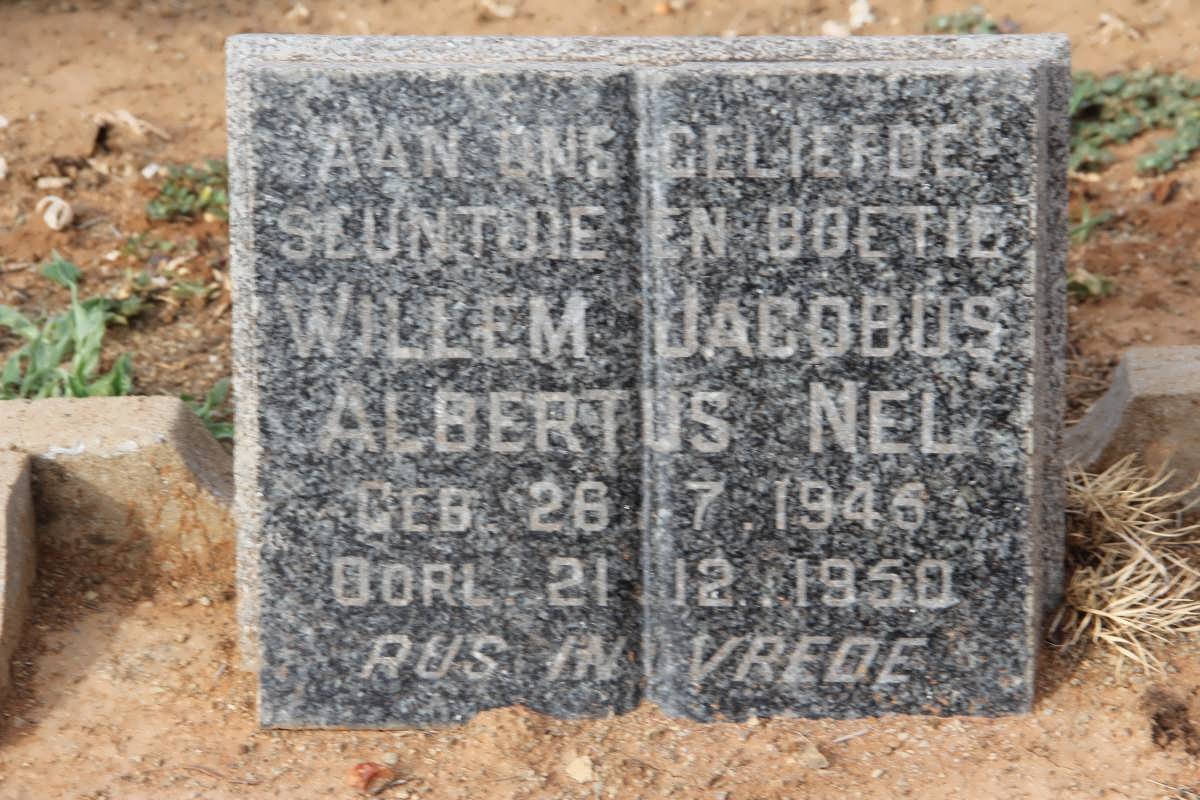 NEL Willem Jacobus Albertus 1945-1950