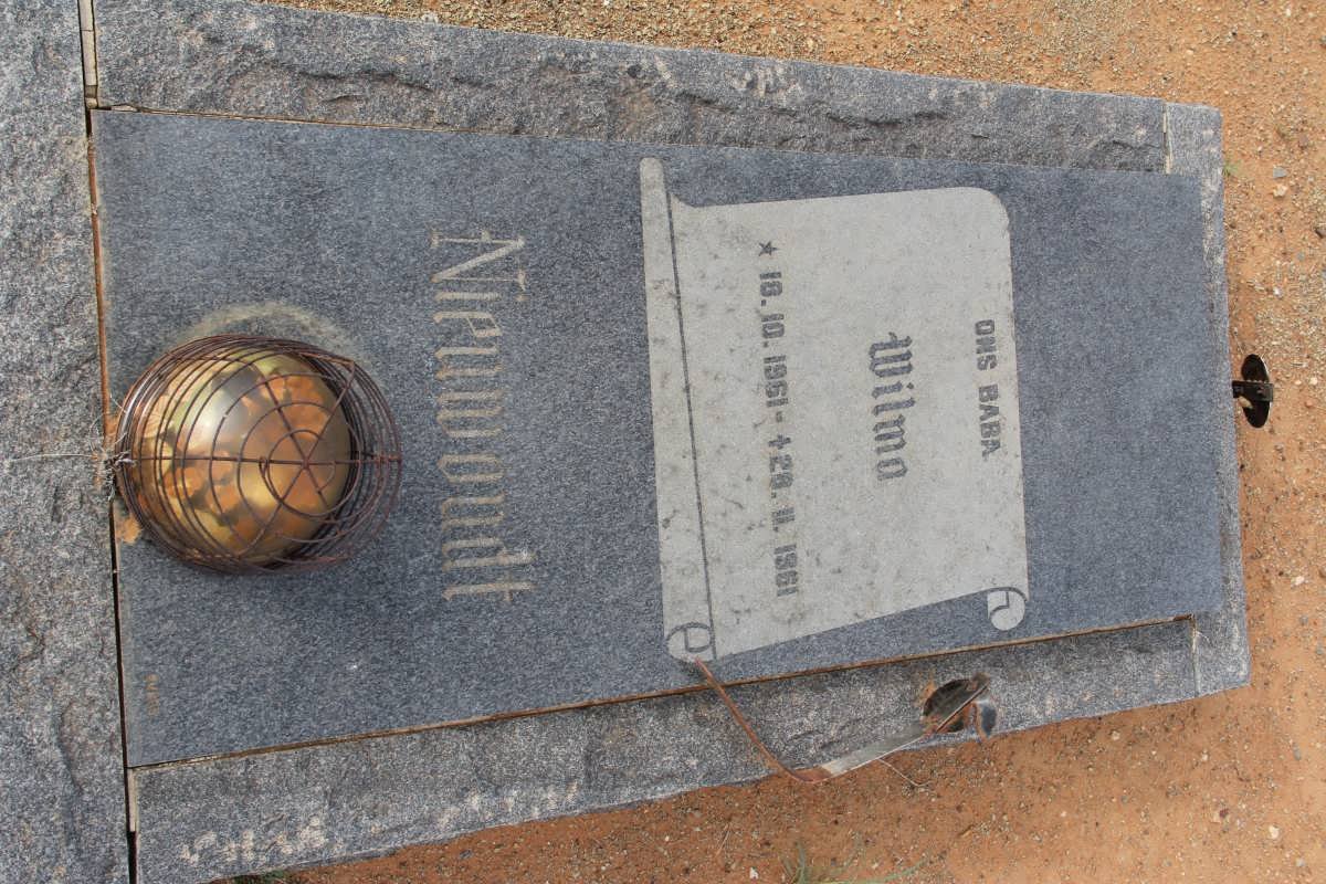 NIEUWOUDT Wilma 1961-1961