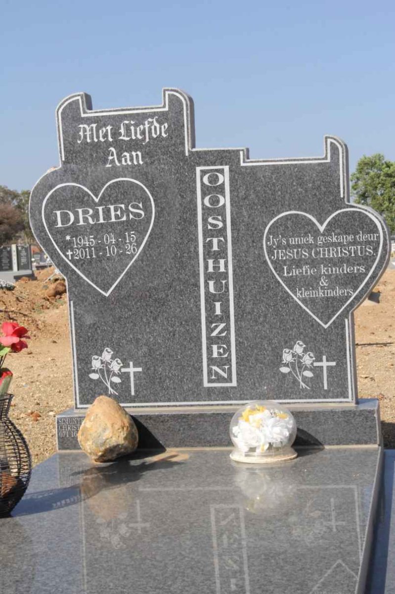 OOSTHUIZEN Dries 1945-2011