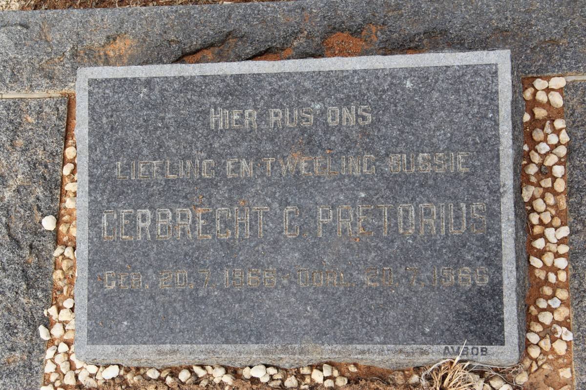 PRETORIUS Gerbrecht G. 1966-1966