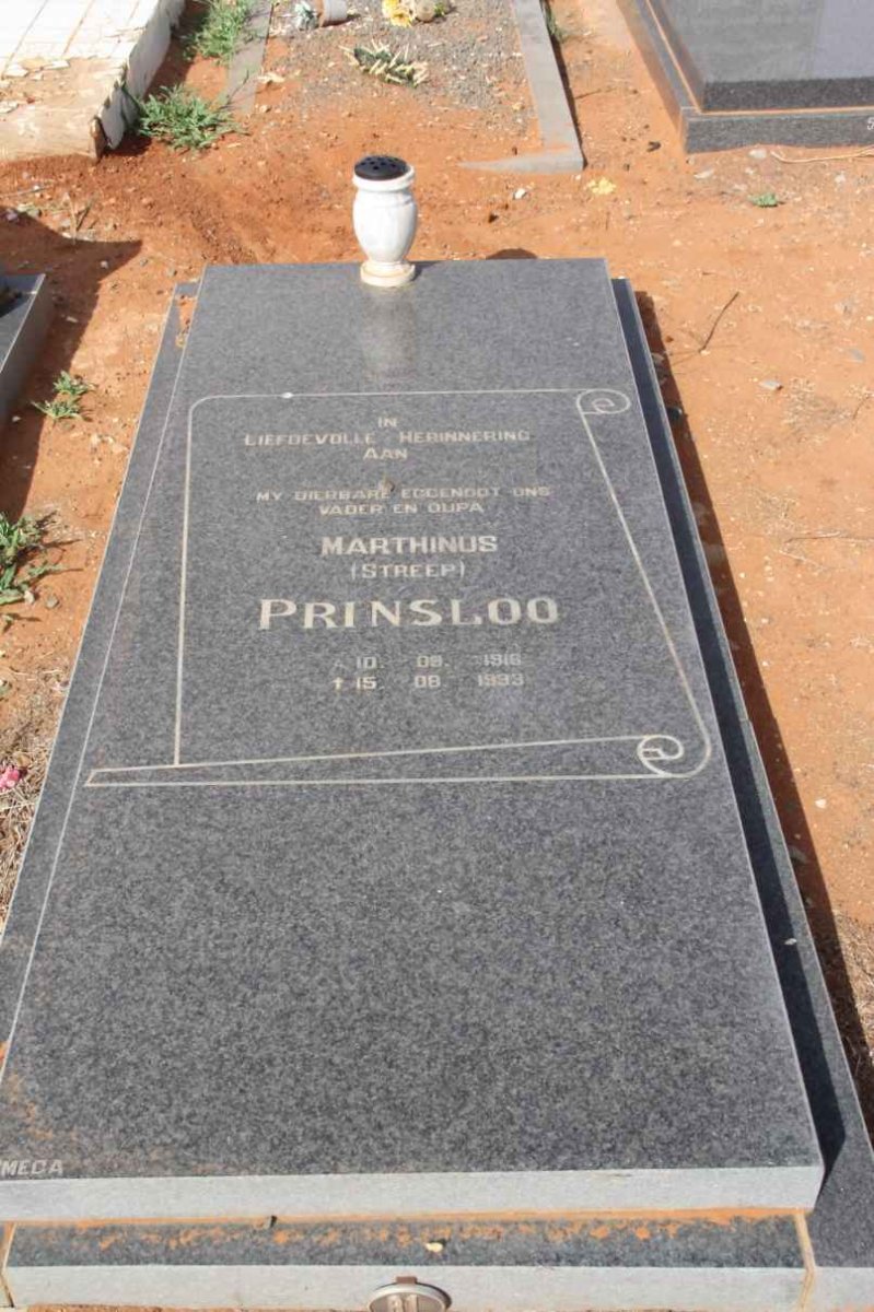 PRINSLOO Marthinus 1916-1993