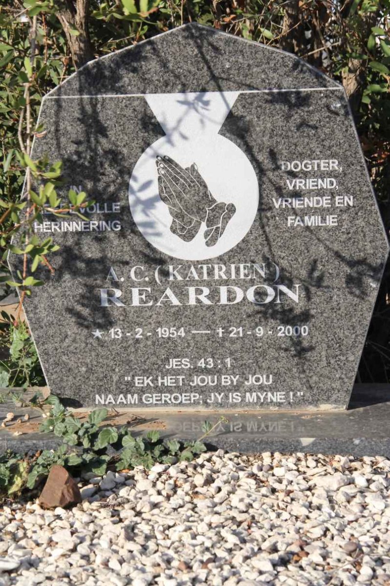 REARDON A.C. 1954-2000