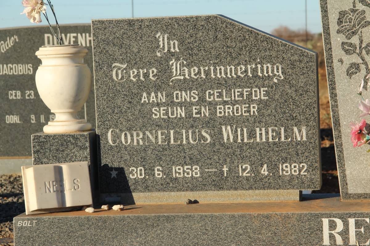REYNECKE Cornelius Wilhelm 1958-1982