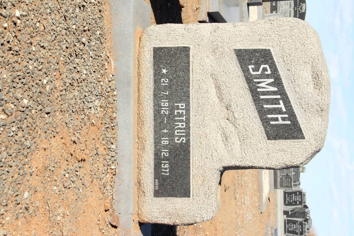 SMITH Petrus 1912-1977