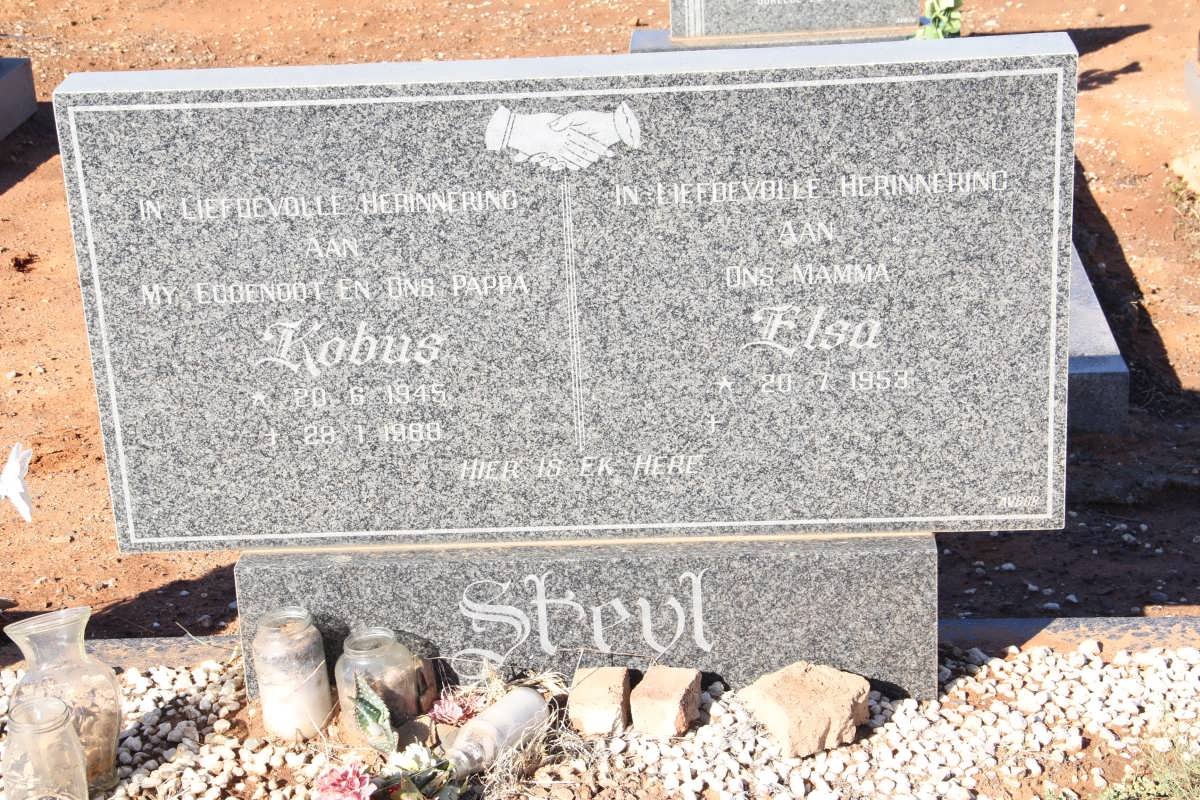 STEYL Kobus 1945-1988 &amp; Elsa 1953-