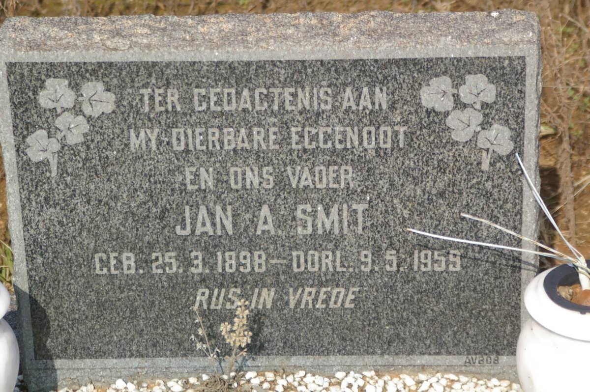 SMIT Jan A. 1898-1959