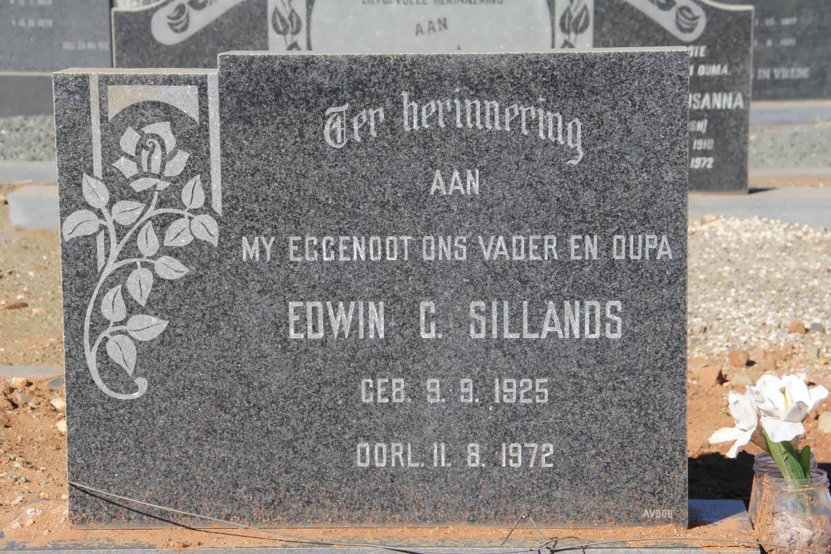 SILLANDS Edwin G. 1925-1972