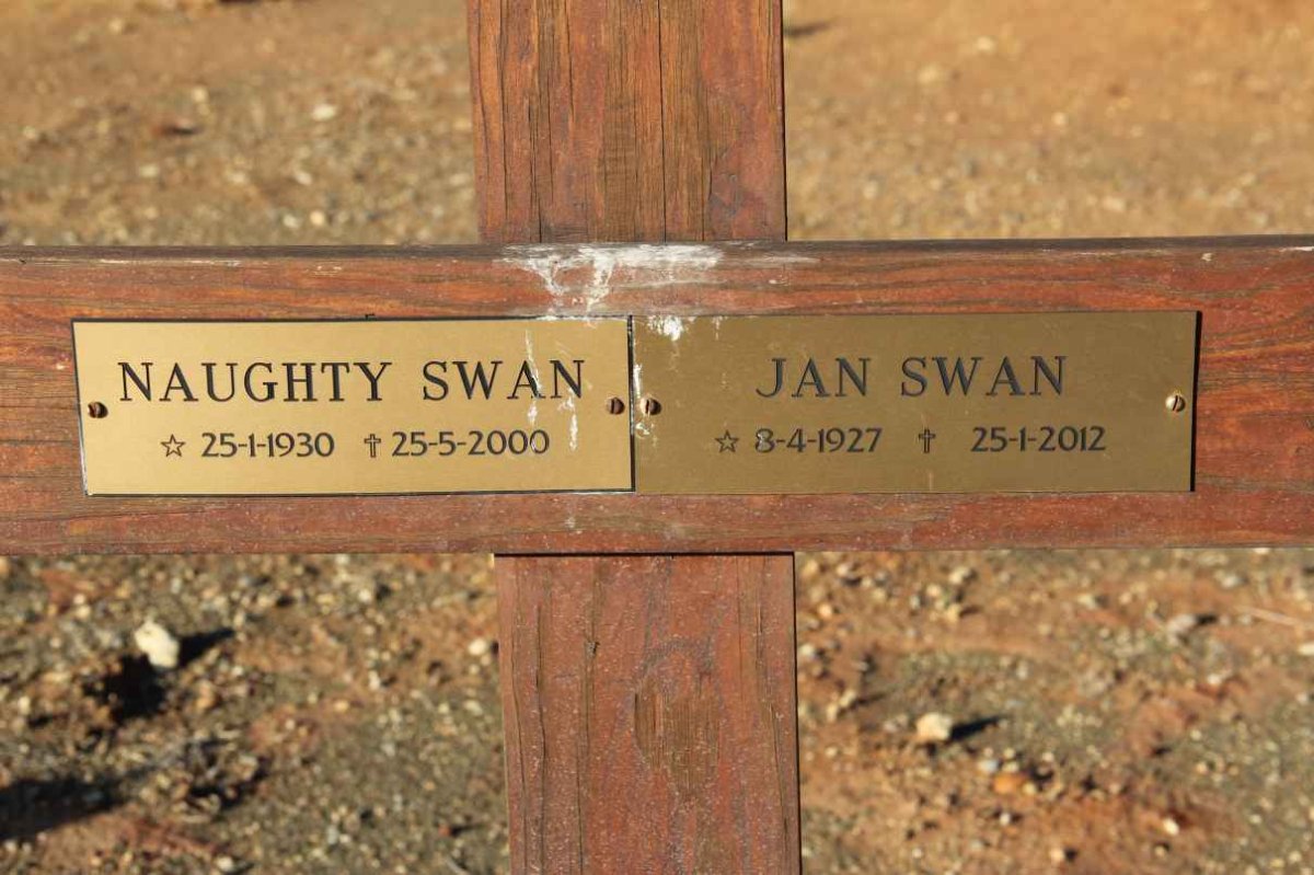 SWAN Jan 1927-2012 &amp; Naughty 1930-2000 