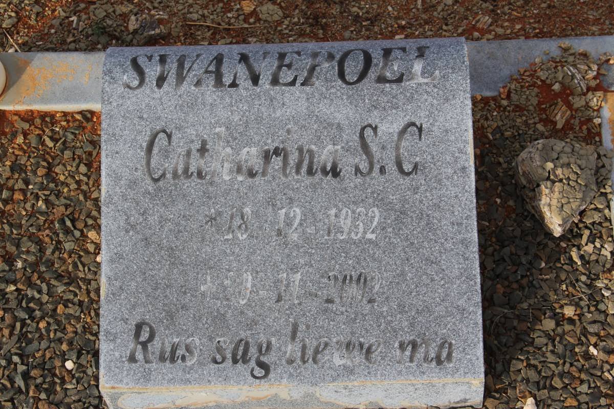 SWANEPOEL Catharina S.C. 1932-2002